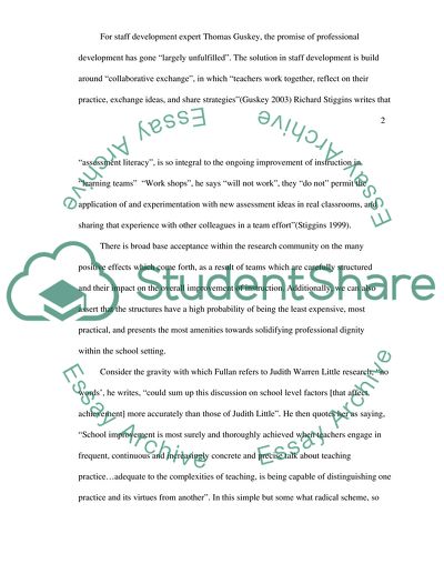 Supervision for Instructional Improvement