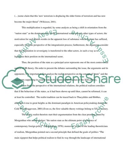 International relations in theory and practice