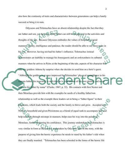 Relationships in Odyssey