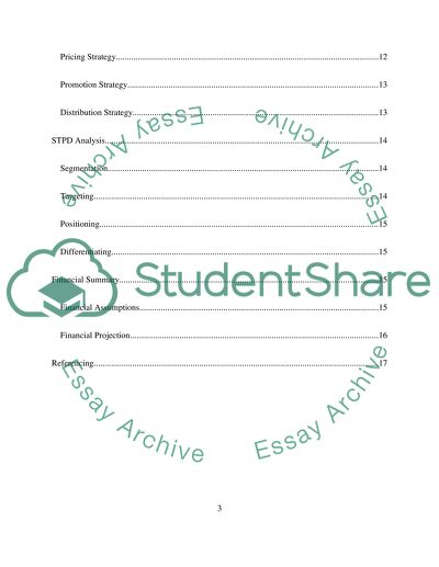 The marketing plan for ABC Foods Pvt. Ltd