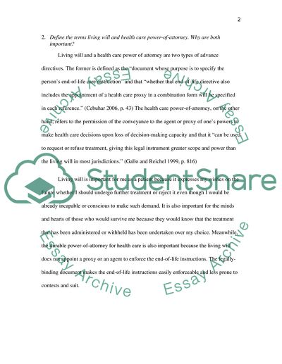 Advance Directive Forms