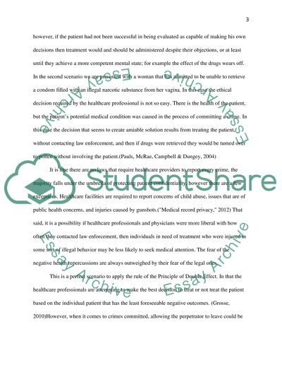 Provider- Patient Relationship (CASE)
