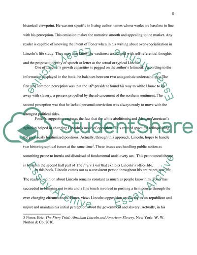 HISTORIOGRAPHICAL REVIEW OF FONER