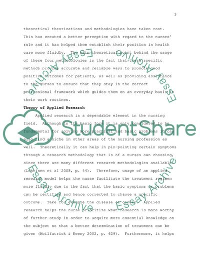 The Field of Nursing