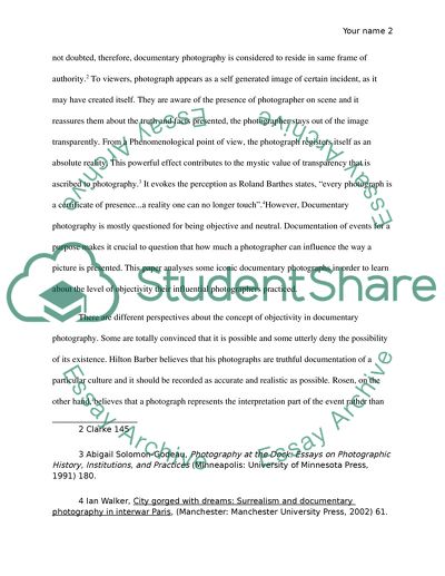 Can Documentary Photography Be Objective