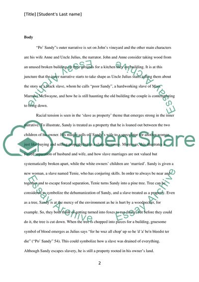 Racial Relations in Two Short Stories