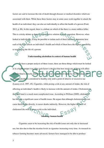 Alcoholism and Modern Health Issues