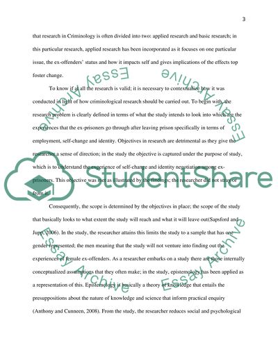 Researching gender and crime