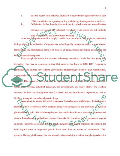The Agricultural Biotechnology Status in SubSaharan Africa