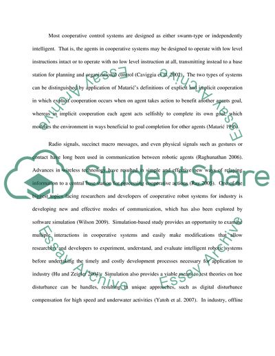 Robots Cooperative Control with Disturbance Observer