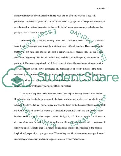 Graphic Content in The Color Purple: Necessary or Potentially Damaging