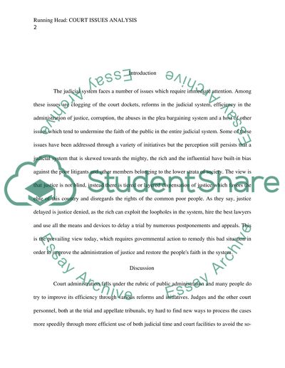 Jury Trials and Plea Bargaining