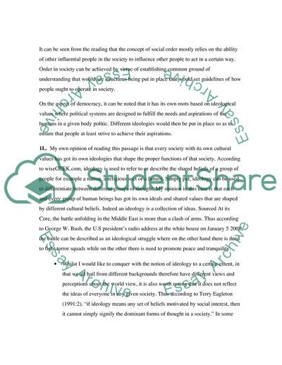 Mass Communication vs. Ideology