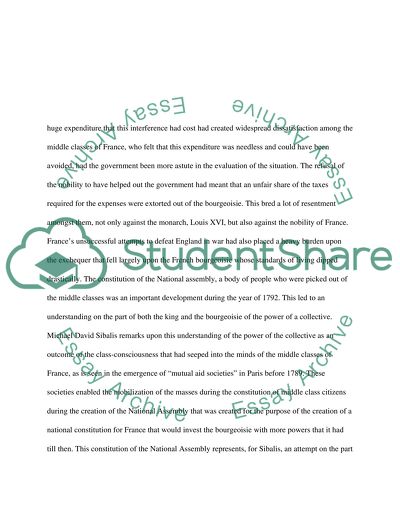 Revolutionary Paris in 1792