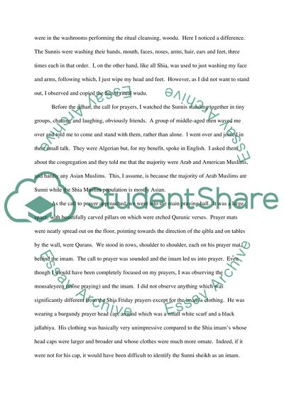 Sunni Islam and Shia Islam