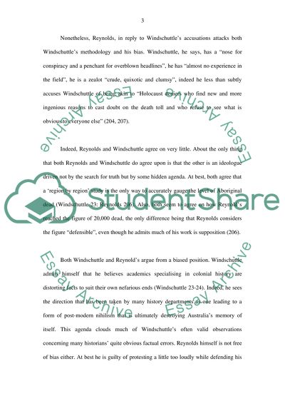 Writing the History of the Australian Frontier