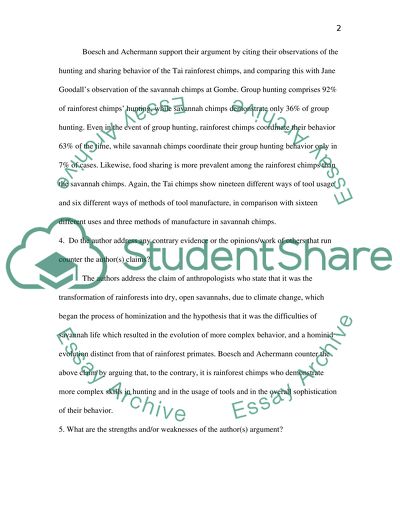 Biological/Physical Anthropology (Primates)