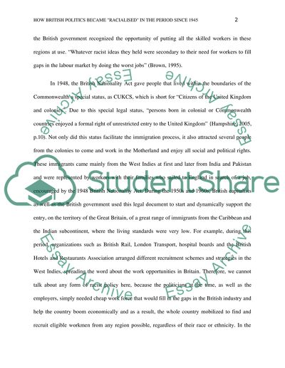 History of International Migration