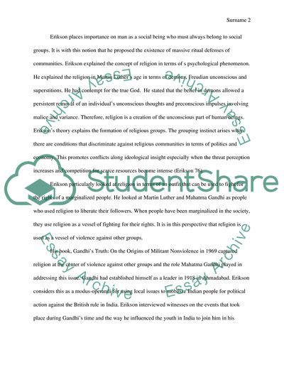 PSYCHOLOGY OF RELIGION