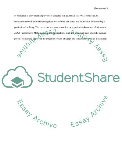 Naplion invasion of egypt and its impact on mehmed Ali