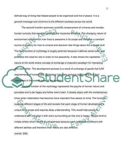 How Understanding of the Four Functions and Importance of Rituals Can Change the View on the World