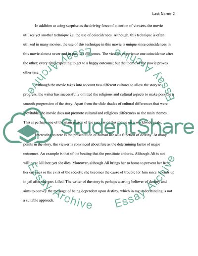 The Edge of Heaven Critique