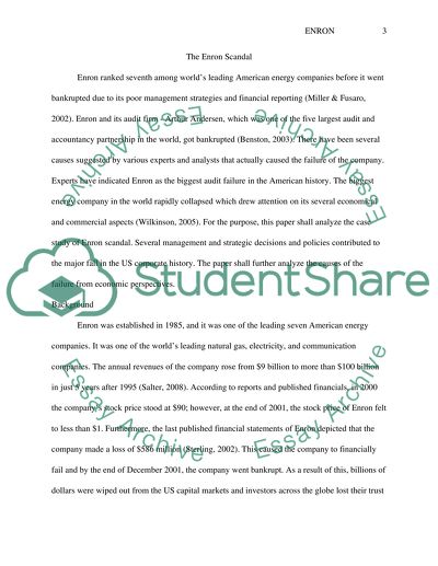 Topics For Proposal Essays The Enron Scandal Essay Example Topics For High School Essays also Business Etiquette Essay The Enron Scandal Essay Example Topics And Well Written Essays How To Make A Thesis Statement For An Essay