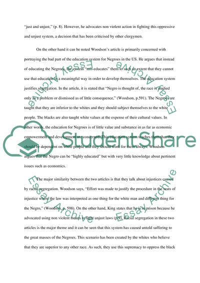 Writing Prompt: Comparison/Contrast Paper