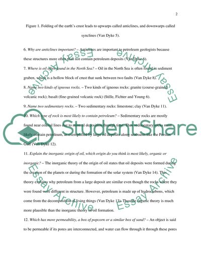 Geology in the Oil and Gas Industry