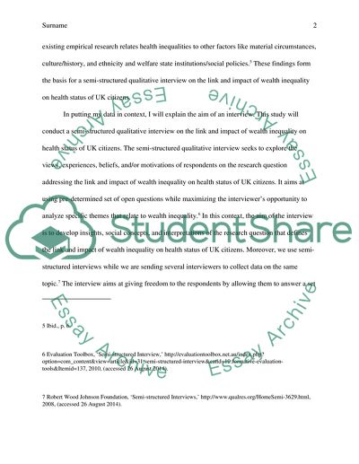 Wealth and Health Inequalities