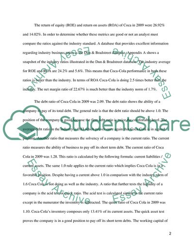 Coca-Cola Co - Financial Analysis