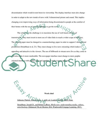 Design Statement: the Daily Newspaper