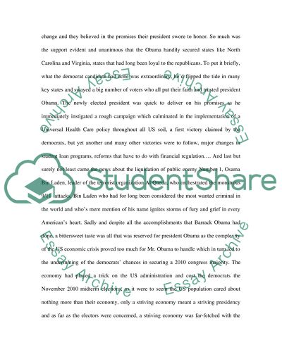 Memorandum on the 2012 presidential elections