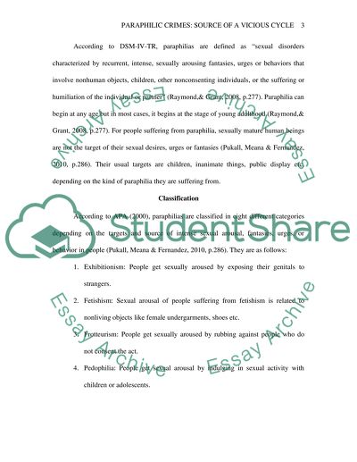 Description, Causes and Classification of Sexual Disorders