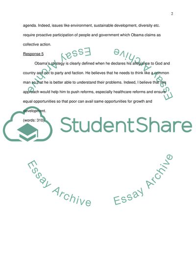 President Obamas Innauguration Address