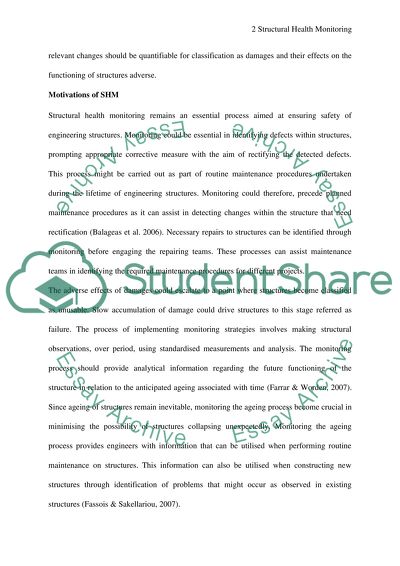 Structural Health Monitoring