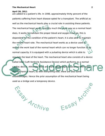 Mechanical Heart