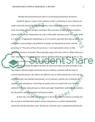 Principles of Data Interpretations