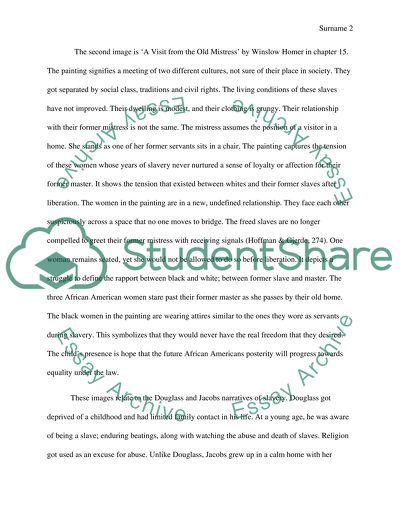 Slavery Narratives and Image Symbolism