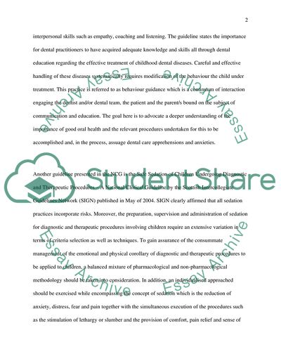 Assessment of Parental Satisfaction with Dental Treatment