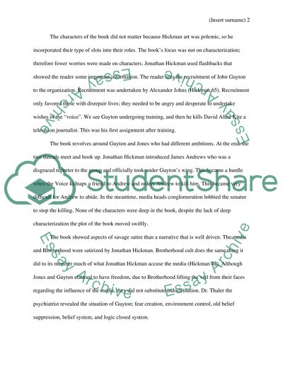 The Nightly News by Jonathan Hickman