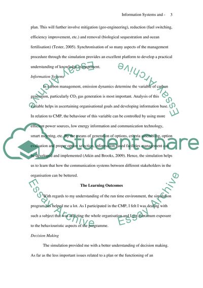 Information Systems and Knowledge Management