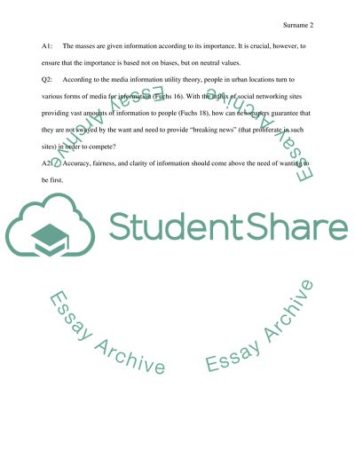 Communcation ethics and society