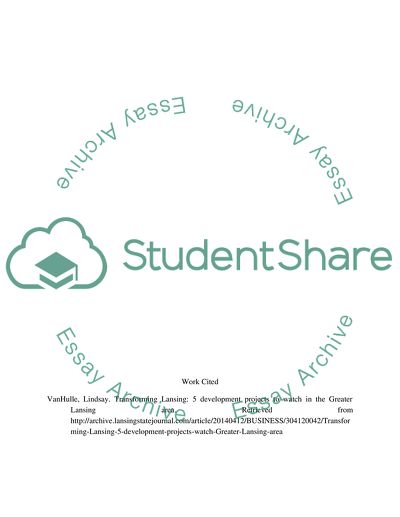 The Red Cedar Redevelopment Project