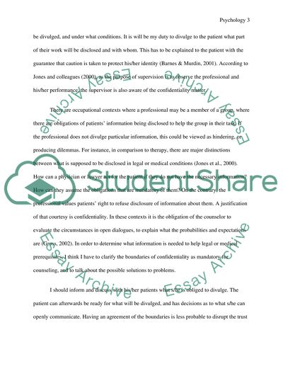 Ethics in Counseling: Confidentiality and Bias