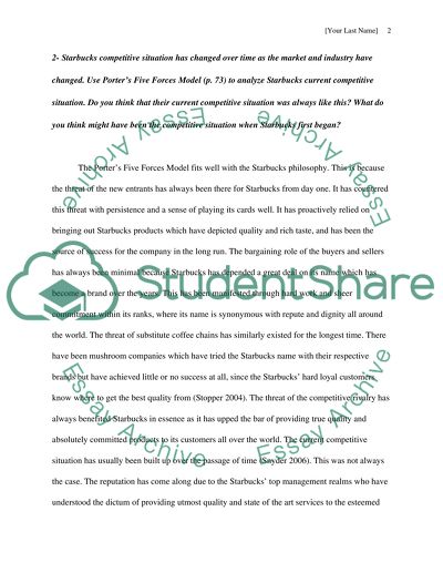 Case study about Starbucks Strategic Marketing Managment