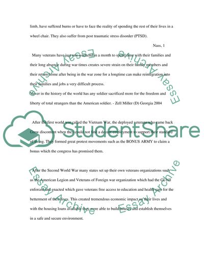 Financial Aid Available to Operation Iraqi Freedom War Veterans