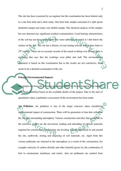 Construction Health, Safety & the Environment