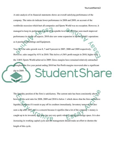 Financial Services Decision