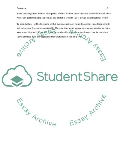 Are Machines Bad for Society